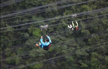 景區游樂設備——高空滑索安裝注意事項